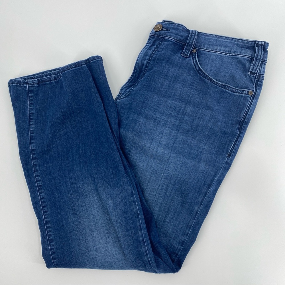 34 Heritage Jeans‎ Tag 38x30 Actual 36x28 Blue Charisma Comfort Rise Straight